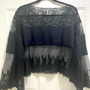 Free People lace top size XS